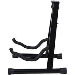 Stand De Guitare Universelle Pliant Un Support De Cadavre Noir De Fer Portable Noir Pour Guitare De Basse Acoustique… - Les Beatles, Paul McCartney, John Lennon, RIngo Starr, George Harrison Stand De Guitare Universelle Pliant Un Support De Cadavre Noir De Fer Portable Noir Pour Guitare De Basse Acoustique… – Image 6