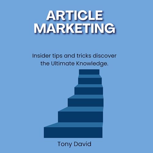 Article Marketing : Tony David episode artwork