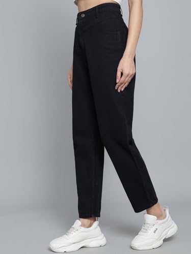 Image of KOTTY Women's High Rise Cotton Lycra Blend Ankle Length Slim fit Jeans
