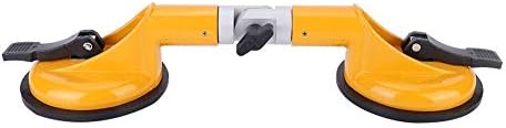 Glass Installation Tool, 90 Degrees to 270 Degrees Adjustable Glass Suction Cup Home Glass Installation Fixing Tool, for Home, 1 Glass Suction Cup and 1 Hex Wrench