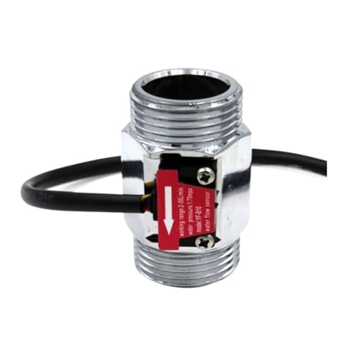 Débitmètre 1 pouce avec capteur de débit de 2 à 50 L/min pour circuit d'eau