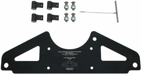 Kong Italy Winch Adapter – Aluminum Mounting Plate for Raizer Winch, Winch Stand & Stelvio Pole