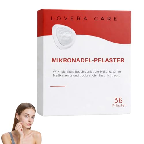 Lovera Care - Hautpflaster Lovera Care Mikronadel Pflaster NatüRliche Pflaster UltradüNn & Abdeckend Gegen Unreinheiten Fuer Alle Hauttypen (36 Stück)