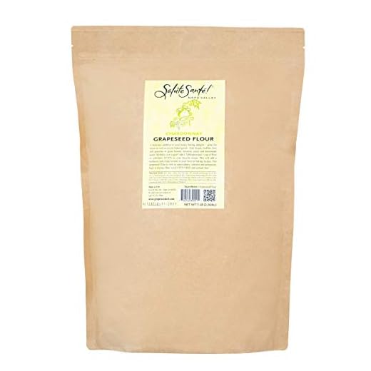 Salute Santé! Chardonnay Grapeseed Flour