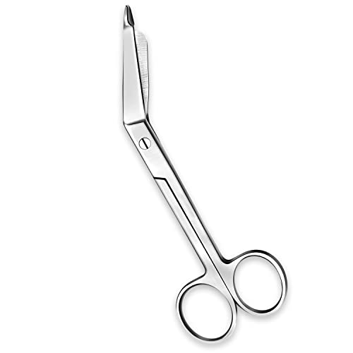 DEXSUR Lister Bandage Scissors for Nurses – Premium Grade Surgical Stainless Steel, Perfect for EMTs, Paramedics, First Responders, Available in Multiple Sizes, 7.25 Inch