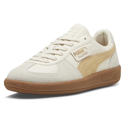 PUMA Mens Palermo LTH Sneakers Shoes Casual - Beige, White - Size 5.5 M2