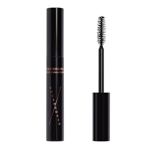 COVERGIRL Eye Enhancer Uncensored Mascara 960 Black Brown 0.3 fl oz (Packaging May Vary)