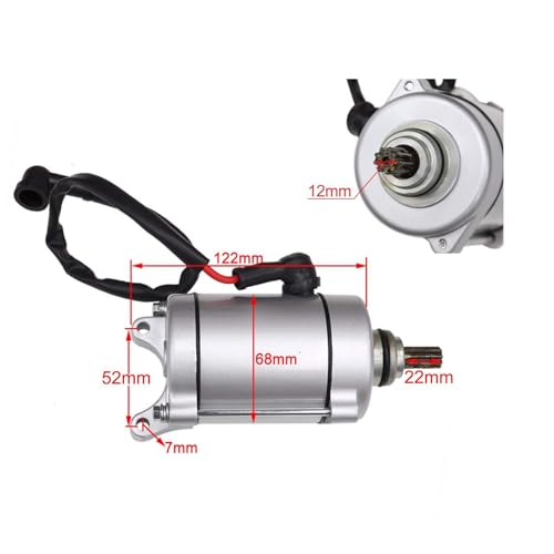 Motor de arranque refrigerado por aire de 9 dientes para motor vertical 150cc 200cc 250cc CG ideal para ATV Quad Bikes 4 ruedas Go Karts SSR Roketa TaoTao Coolster SunL miniatura 2