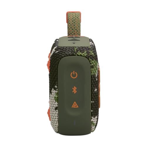 Image of JBL Go 4 - Ultra-Portable, Waterproof and Dustproof Bluetooth Speaker, Big JBL Pro Sound with Punchy bass, 7-Hour Built-in Battery, Made in Part with Recycled Materials (Squad)