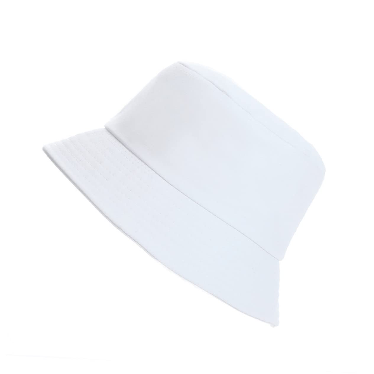 GALPADA Summer Bucket Hat Wide Brim for Women Men Uv Blocking Sun Hat for Outdoor and Beach White