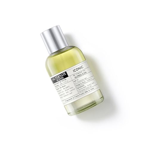 Image of Alternate Scents ICONIC Long Lasting 100ml Perfume For Men |Strong& long Lasting with 30% Oil Concentration|Sophisticated, Fresh & Woody| Fragrance From France | Made In India|