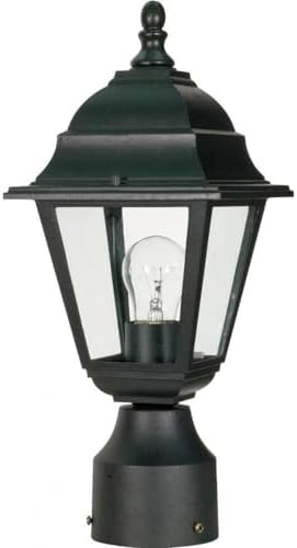 Nuvo 60/3456 One Light Post Mount, Black