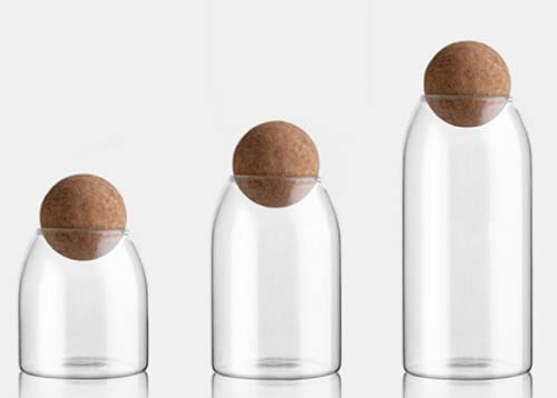 zmgmsmh 3 x Vorratsdosen aus Glas Cover