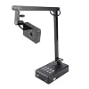 USB Document Camera 4K 16MP Ultra High Definition, Adjustable Angle Document Webcam for Live Streaming Teaching Office Work, Portable USB Camera for OS X Android OBS with A