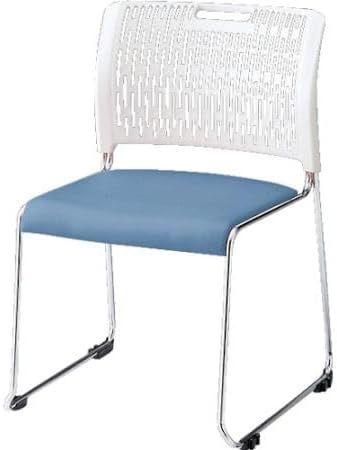 ナイキ 会議用チェア ■▼123-6707 E253F-GR 1脚 送料無料ナイキ(NAIKI)｜ミーティングチェア・多目的チェア -