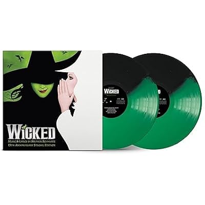 WICKED - Broadway Soundtrack 15th Anniversary Green/Black Vinyl