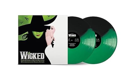 Photo de WICKED - Broadway Soundtrack 15th Anniversary Green/Black Vinyl