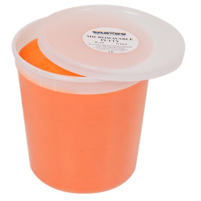 Theraputty Microwaveable Exercise Putty, Soft, Orange, 5 Pound