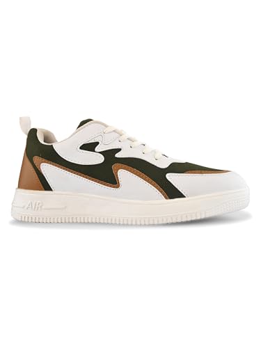 Image of Centrino Men's Sneakers | Cushioned Insole Comfortable Shoes | Trendy & Stylish Modern Sneakers | Durable Lightweight Sole Casual Walking Footwear (8182)
