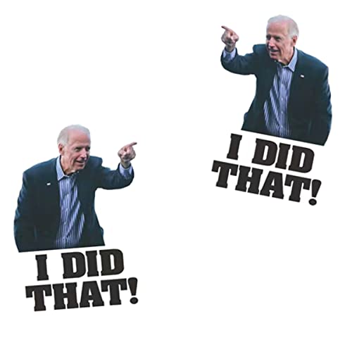 100Pcs I Did That Stickers Funny Sticker, Pointed To Your Left And Right, That's All Me I Did That Bumper Stickers, Funny Sticker For Car Motorcycle Helmet Laptop Window #TOP7