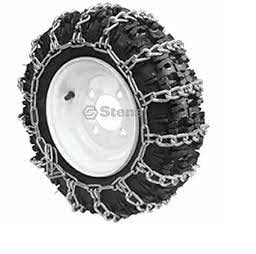 Snow Chain/ Tire Chain Pair compatible for Toyota Fortuner, Mahindra Thar