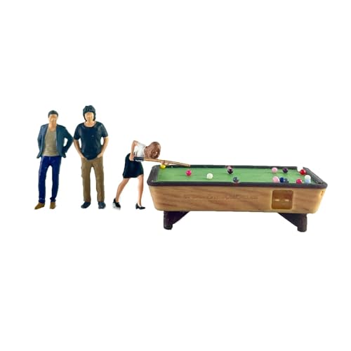 Billard miniature 1/64 miniature de billard échelle S pour décor de modélisme