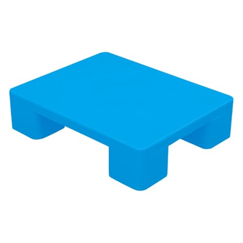 Paletas de suelo | 250 kilogramos de peso ligero de capacidad de carga - Paletas de exhibición de suelo - Para interiores y exteriores, garaje, supermercado, cocina, almacén, industria