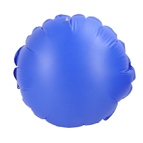 Cojín para Piscina Elevada, Cojín Inflable Resistente Al Frío para Piscina de 120 Cm para Piscinas de Invierno (Redondo Azul Oscuro)