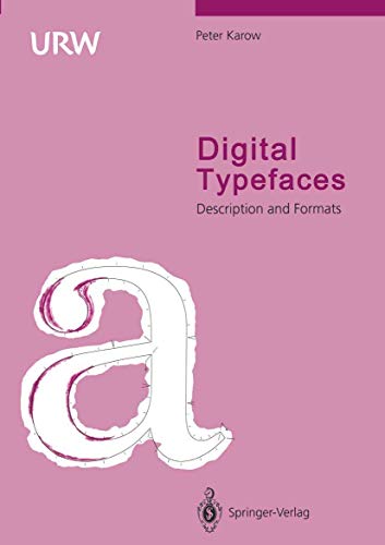 Digital Typefaces: Description and Formats view 2