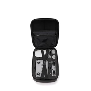 Sac à dos de transport pour drone DJI Mini 2 SE/2/4K Fly More Combo Accessoires Étui à bandoulière rigide Sac de rangement étanche EVA Housse de protection Voyage Portable