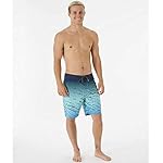 Lip Curl 033MBO / MIRAGE MEDINA Men's Board Shorts (Durable Water Repellent, Stretchable), Retro Blue, 30 - Image 5