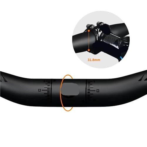 Guidon carbone vtt haute performance finition mate potence 31.8