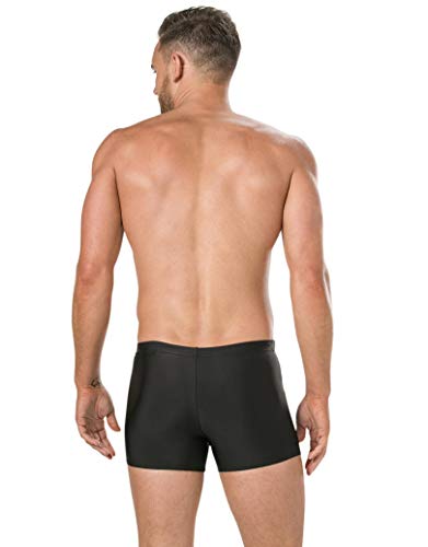 Speedo Gala Logo Aquashorts, Uomo, Nero/Brillante