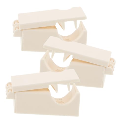 Amosfun 3 pièces Éplucheur Crevettes Portable Outil Décortiqueur Ergonomique Plastique Réutilisable pour Fruits de Mer et Écrevisses Cuisine Rapide et Pratique