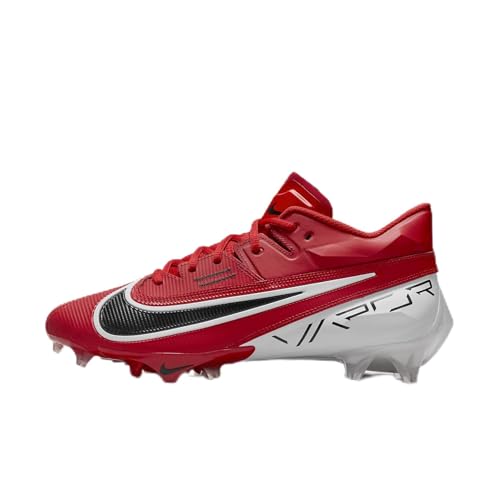 Nike Vapor Edge Elite 360 2 Men's Football Cleats (DA5457-600, University Red/White/Black) Size 9