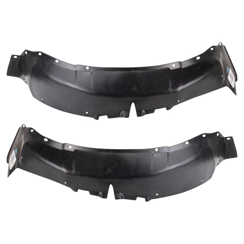Image of TRQ Inner Fender Liner Set Compatible with 1982-1996 Oldsmobile Cutlass Ciera GM1248126 GM1249126