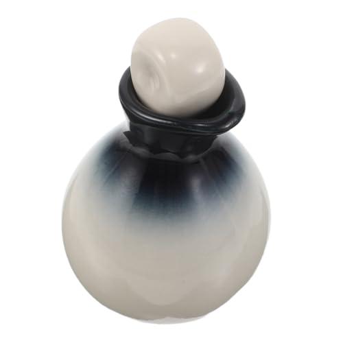 Didiseaon Flacon Diffuseur D'huiles Essentielles Céramique Mini 6 Pièces Compact Dosage Précis Pour Aromathérapie Et Voyage