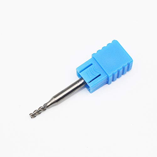 Aluminum Milling Cutter 3 Blade HRC50 D2.5X7.5LXD4X50L 2.5MM 50MM Standard Endmills Tungsten Steel CNC Machine End Mills - (Cutting Edge Length: 5pieces)