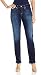 Signature by Levi Strauss & Co Women's Curvy Straight Jeans, Vivacious, 10 Medium