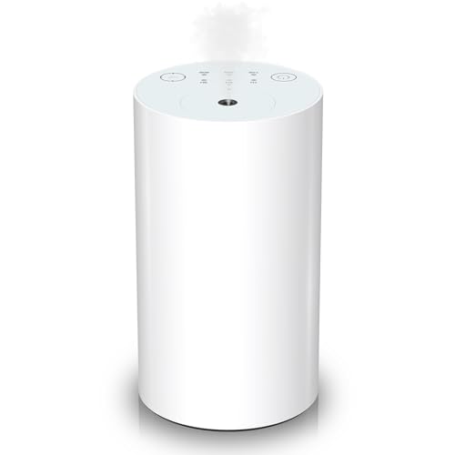 Difusor Aceites Esenciales, Humidificador Aceites Esenciales, Difusor Aceites Esenciales Sin Agua, con Función De Temporizador, Modo De Reposo, para Exteriores, Camping, Hogar, Escenas De Yoga