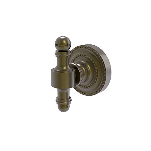 Allied Brass RD-20 Retro Dot Collection Robe Hook, Antique Brass