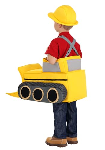 Disfraz Completo Infantil Bulldozer con Casco miniatura 6