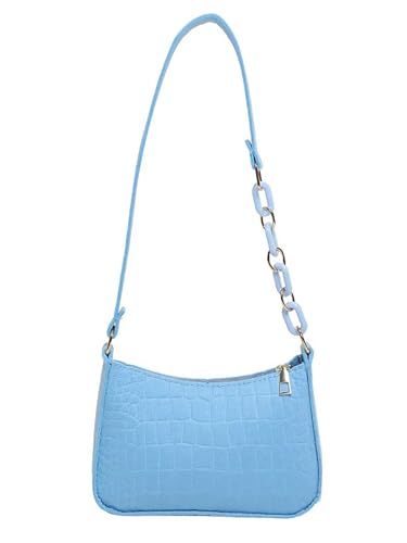 Small Purses Shoulder Bag for Women Clutch Purse Mini Handbag with Zipper Closure