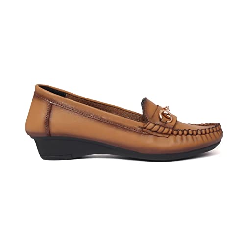 Image of Zoom Shoes Leather Casual /Formal Bellies for Women /Girls Adults Super Comfortable with Lightweight and Slip Resistant Sole SN-15