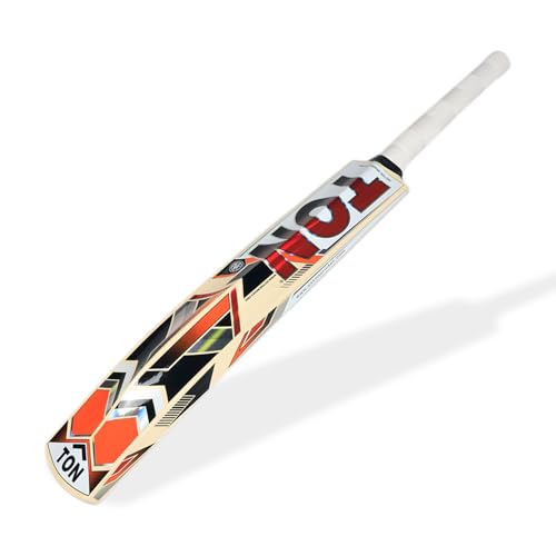 Image of SS master kw bat no 1 Grade 5 Kashmir Willow Cricket Bat ( Size: Size 1,Leather Ball )
