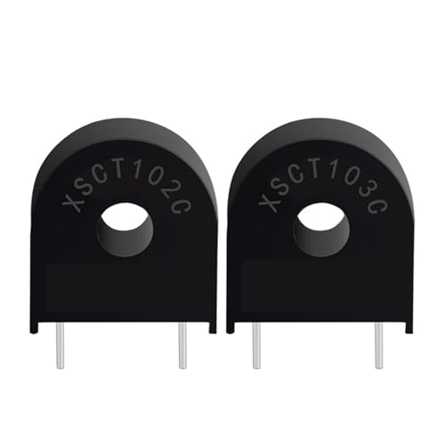 Mini transformador de corriente XSCT103C de precisión, sensor de corriente monofásico, 10 uds