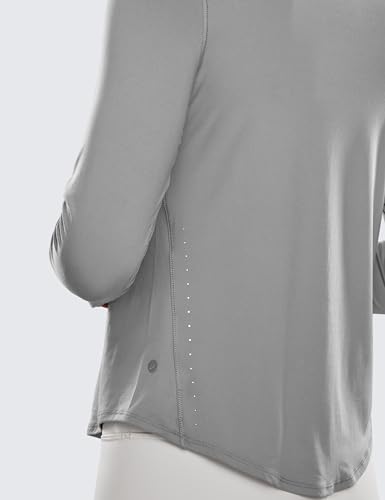 Image of CRZ YOGA Lightweight Crewneck Long Sleeve Top