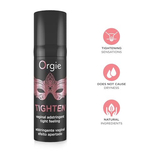 Orgie Tighten - weibliches, enges Gel, 15 ml, Schwarz