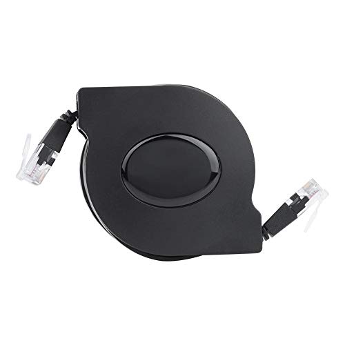 Cable Ethernet Retráctil CAT6 RJ45 2 m Negro miniatura 5