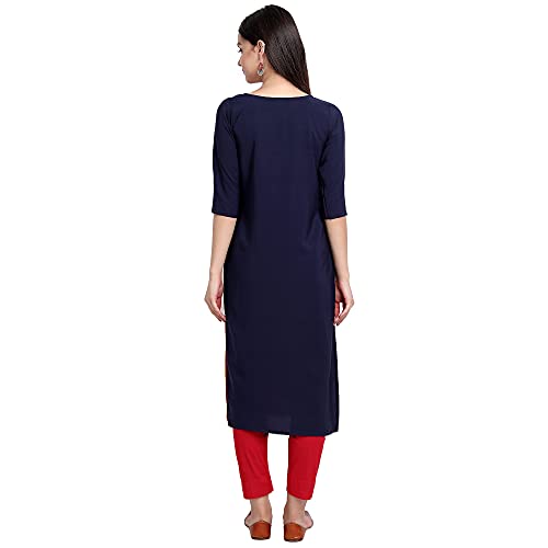 Image of Women's Crepe Straight Kurta